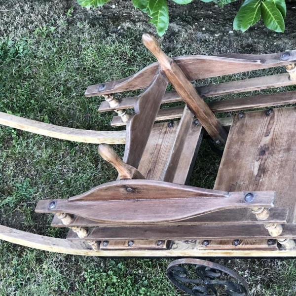 Vintage Wooden Cart 2