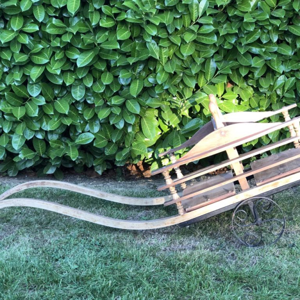 Vintage Wooden Cart 4