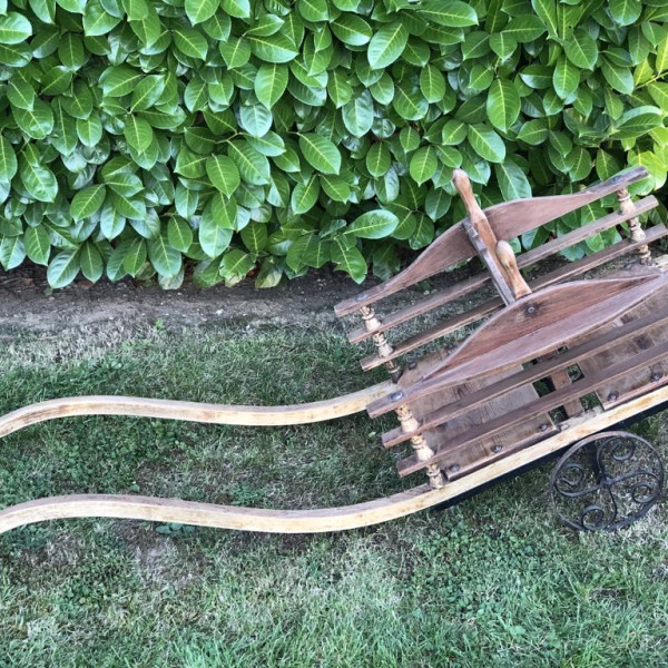 Vintage Wooden Cart Cover 2
