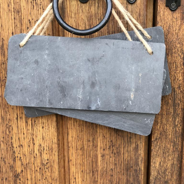 hanging slates