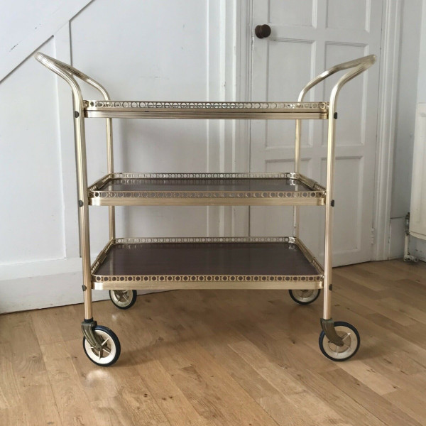vintage drinks trolley2.